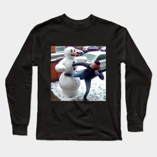 Conor Mcgregor vs Snowman 2/9 Long Sleeve T-Shirt